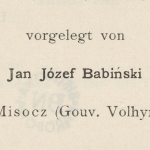  Jan Józef Babiński  