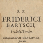  Fryderyk Bartsch (Barscius, Barszcz)  
