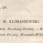  Hipolit Klimaszewski  