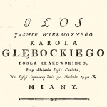  Karol Głębocki h. Doliwa  