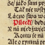  Mikołaj Pilecki, zw. Ocicem, h. Leliwa  