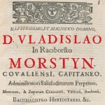  Władysław Morsztyn (Morstin) z Raciborska h. Leliwa  