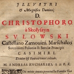  Krzysztof Marcin Sułowski h. Strzemię  