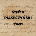  Stefan Konstanty Piaseczyński (Piasoczyński) h. Lis  
