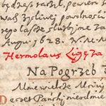  Hermolaus Ligęza z Bobrku h. Półkozic  