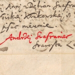  Andrzej Szafraniec z Pieskowej Skały h. Starykoń  