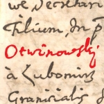  Walerian Otwinowski (Otfinowski) h. Gryf  