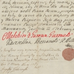  Melchior Gurowski h. Wczele  