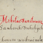  Mikołaj Daniłowicz h. Sas  