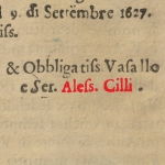  Alessandro Cilli da Pistoia  