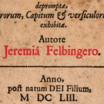  Jeremiasz Feldbinger (Felbinger)  
