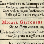 Michał Gittich (Gitich, Gütichius)  