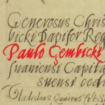  Paweł Gembicki h. Nałęcz  