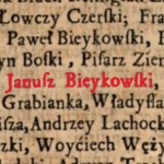  Janusz Bieykowski (Biejkowski) h. Jastrzębiec  