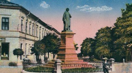  Pomnik Mickiewicza w Tarnopolu  