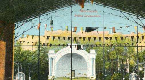  Muszla Koncertowa w Dolinie Szwajcarskiej w Warszawie, lata 30. XX w.  