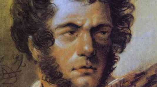  Autoportret Aleksandra Orłowskiego.  
