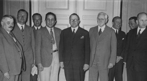  Wizyta przedstawicieli polskiego lotnictwa w Berlinie w maju 1934 roku.  