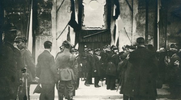  Uroczystość odsłonięcia tablicy ku czci Romualda Traugutta we Lwowie 28.09.1924 r. (2)  