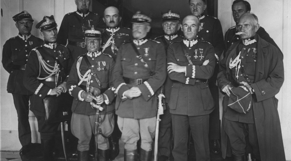  Konferencja inspektorów armii w Warszawie w 1926 roku.  