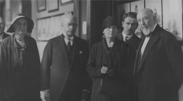  Uroczystość otwarcia Instytutu Radowego im. Marii Skłodowskiej-Curie przy ul. Wawelskiej w Warszawie, 29.05.1932 r.  