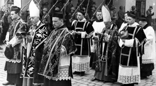  Uroczystości pogrzebowe Józefa Piłsudskiego w Krakowie 18.05.1935 r.  