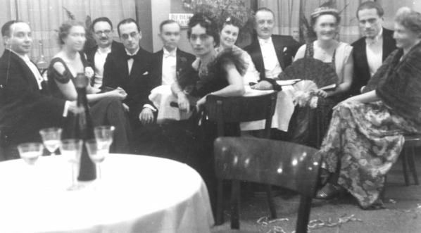  Bal Syndykatu Dziennikarzy Krakowskich w Grand Hotelu, luty 1939 roku.  