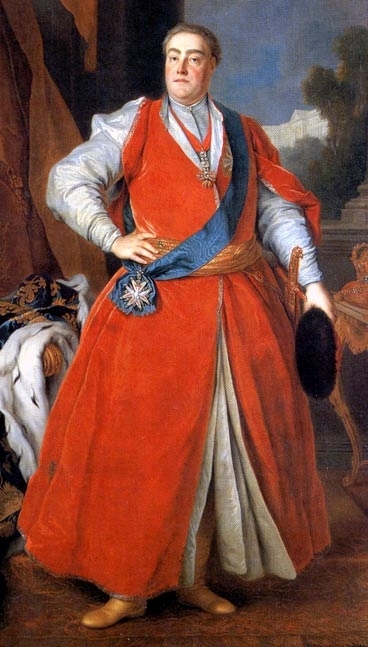  Portret króla Augusta III w stroju polskim.  