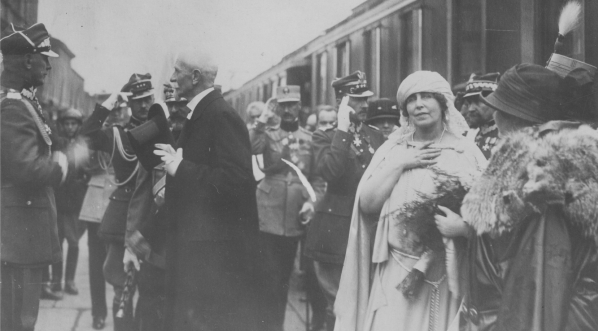  Wizyta oficjalna króla Rumunii Ferdynanda I i królowej Marii w Warszawie, 25.06.1923 r.  