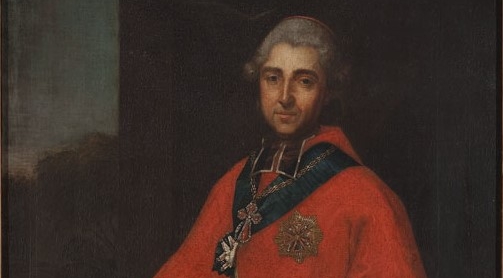  Portret Michała Poniatowskiego, prymasa.  