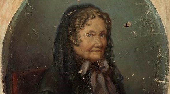  "Portret generałowej Sowińskiej" Ludomira Szpadkowskiego.  