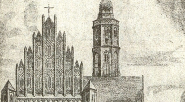  "Kościół św. Wojciecha we Wrocławiu."  