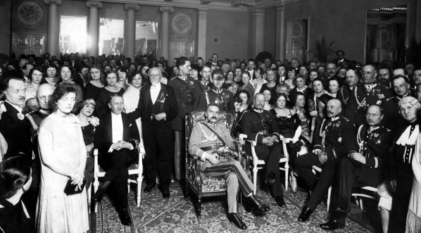  Uroczystości imieninowe Józefa Piłsudskiego w Warszawie, 19.03.1926 r.  