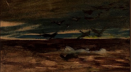  "Pomór" (część tryptyku "Klęska") Adama Chmielowskiego.  