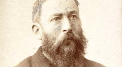  Portret malarza Józefa Chełmońskiego (1849-1914).  