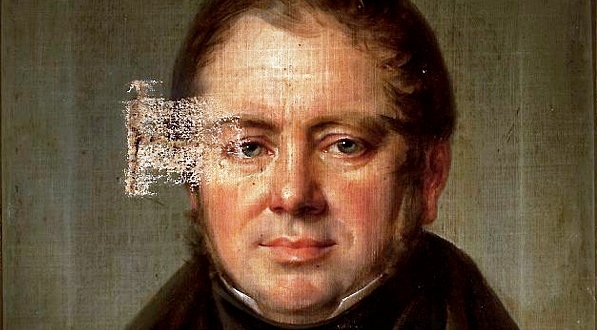  "Portret Mikołaja Tyrchowskiego, rektora Liceum św. Anny w Krakowie" Jana Nepomucena Głowackiego.  