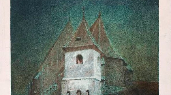  "Kościół oo Marianów w Krakowie" Józefa Rapackiego.  