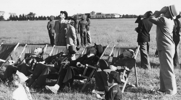 Pokazy na zakończenie kursu akrobacyjnego Aeroklubu Warszawskiego w czerwcu 1939 r.  
