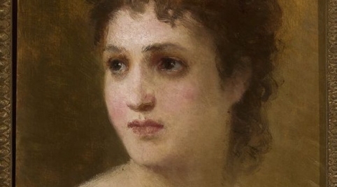  "Głowa kobiety"  Henryka Siemiradzkiego.  