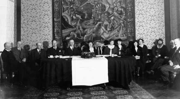  Posiedzenie komitetu powodziowego, Warszawa 30.04.1931 r.  