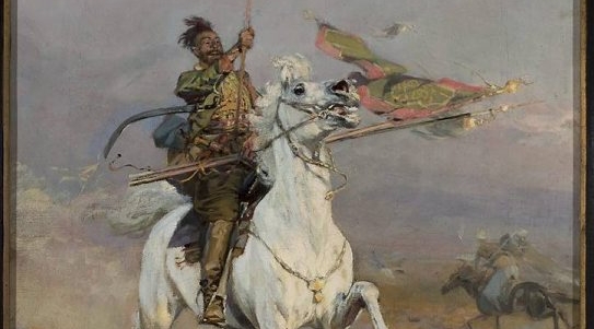  "Zdobycie sztandaru"  Wacława Pawliszaka.  