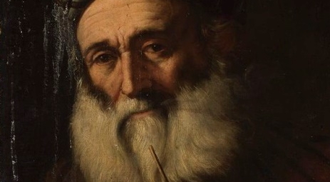  "Studium mężczyzny palącego fajkę" Feliksa Pęczarskiego.  