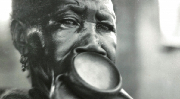  Francuska Afryka Równikowa, kobieta z Czadu.  