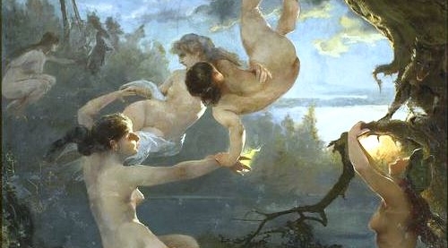  "Nimfy wodne" Witolda Pruszkowskiego.  