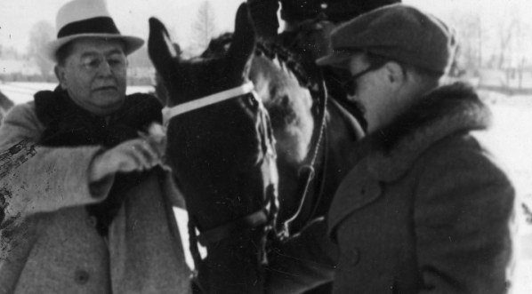  Zawody konne o puchar prezydenta RP Ignacego Mościckiego w Zakopanem, styczeń 1936 roku.  