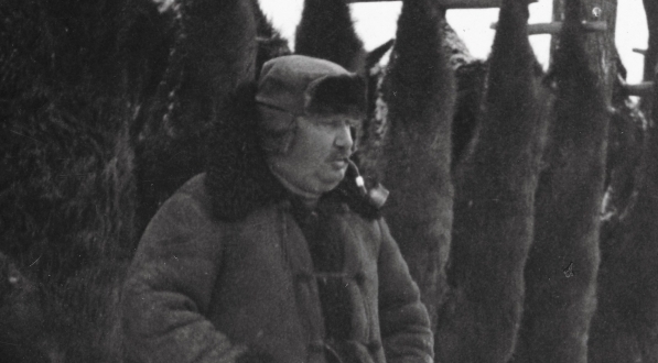  Polowanie w ordynacji księcia Karola Mikołaja Radziwiłła w lutym 1937 roku.  