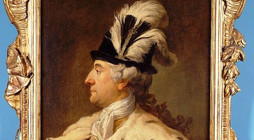  "Portret Stanisława Augusta w kapeluszu z piórami" Marcela Bacciarelego.  