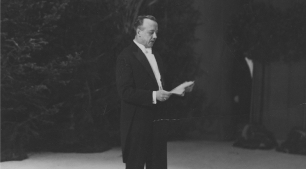  Akademia w Teatrze Wielkim z okazji 40 lecia twórczości pisarskiej związanej z Podhalem Kazimierza Przerwy-Tetmajera, Warszawa 12.12.1931 r.  