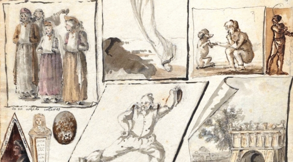  Drobne szkice Aleksandra Orłowskiego.  