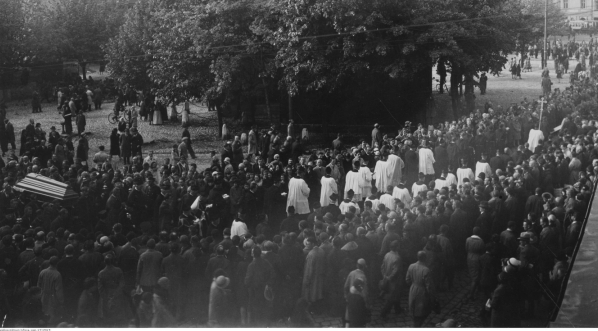 Pogrzeb Władysława Orkana w maju 1930 roku.  